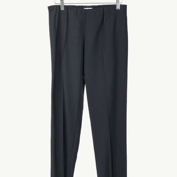 Brunello Cucinelli SS/15 Black Stretch-Wool Pull-On Trousers - Picture 1 of 9